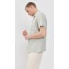 imageTheory Mens Irving Relaxed Linen Short Sleeve ShirtLight Greenstone