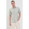 imageTheory Mens Irving Relaxed Linen Short Sleeve ShirtLight Greenstone