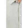 imageTheory Mens Irving Relaxed Linen Short Sleeve ShirtLight Greenstone