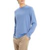 imageTheory Mens Man Essential Tee Long Sleeve in Anemone Milano Blue Lake