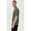 imageTheory Mens Relaxed Short Sleeve Button Down in Pacific LinenOrchard