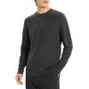imageTheory Mens Riland Crew Neck in Light BilenCharcoal Melange
