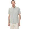 imageTheory Mens Irving Relaxed Linen Short Sleeve ShirtLight Greenstone