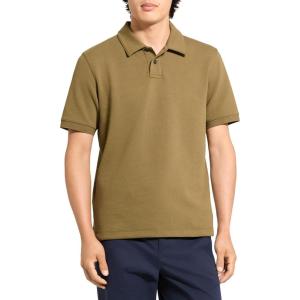 imageTheory Mens Delroy Polo in Double Pique JerseyDuffle