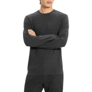 imageTheory Mens Riland Crew Neck in Light BilenCharcoal Melange