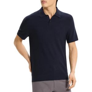 imageTheory Mens Soris Polo in Light BilenBaltic