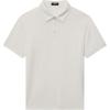 imageTheory Mens Noran Polo in Jersey LyocellWinter Ivory