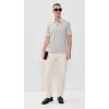 imageTheory Mens Geo Polo Mod JacquardSandWalnut