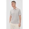 imageTheory Mens Geo Polo Mod JacquardSandWalnut