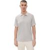 imageTheory Mens Geo Polo Mod JacquardSandWalnut