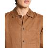 imageTheory Mens Lt Shirt in Relaxed LinenDeep Tobacco