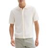 imageTheory Mens Cairn Short Sleeve Shirt in Tactile CottonDark Mocha