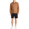 imageTheory Mens Lt Shirt in Relaxed LinenDeep Tobacco