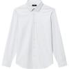 imageTheory Mens Sylvain Shirt in Column StripeWhiteClear Sky