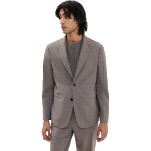 imageTheory Mens Clinton Travel JacketWalnut Melange
