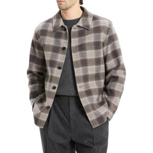 imageTheory Mens WP Overshirt in New Divide CheckFeather Multi