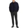 imageTheory Mens Modern Aviator Jacket in Dapper WoolBaltic