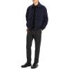 imageTheory Mens Modern Aviator Jacket in Dapper WoolBaltic