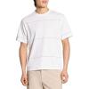 imageTheory Mens Relaxed Tee in Cotton StripeWhite Multi