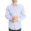 imageTheory Mens Sylvain Shirt in Exact StripeBlue Multi