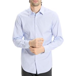 imageTheory Mens Sylvain Shirt in Exact StripeBlue Multi