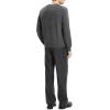 imageTheory Mens Hilles Crew Sweater in CashmereCharcoal Melange