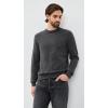 imageTheory Mens Hilles Crew Sweater in CashmereCharcoal Melange