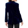 imageTheory Womens Velvet Slim Tailor JacketBlueberry