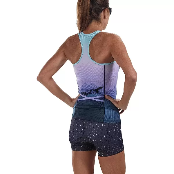 imageZoot Womens LTD Racerback Triathlon Tank Top  Womens Triathlon Top amp Workout Tank Tops wBuiltin Bra amp PocketsPurple