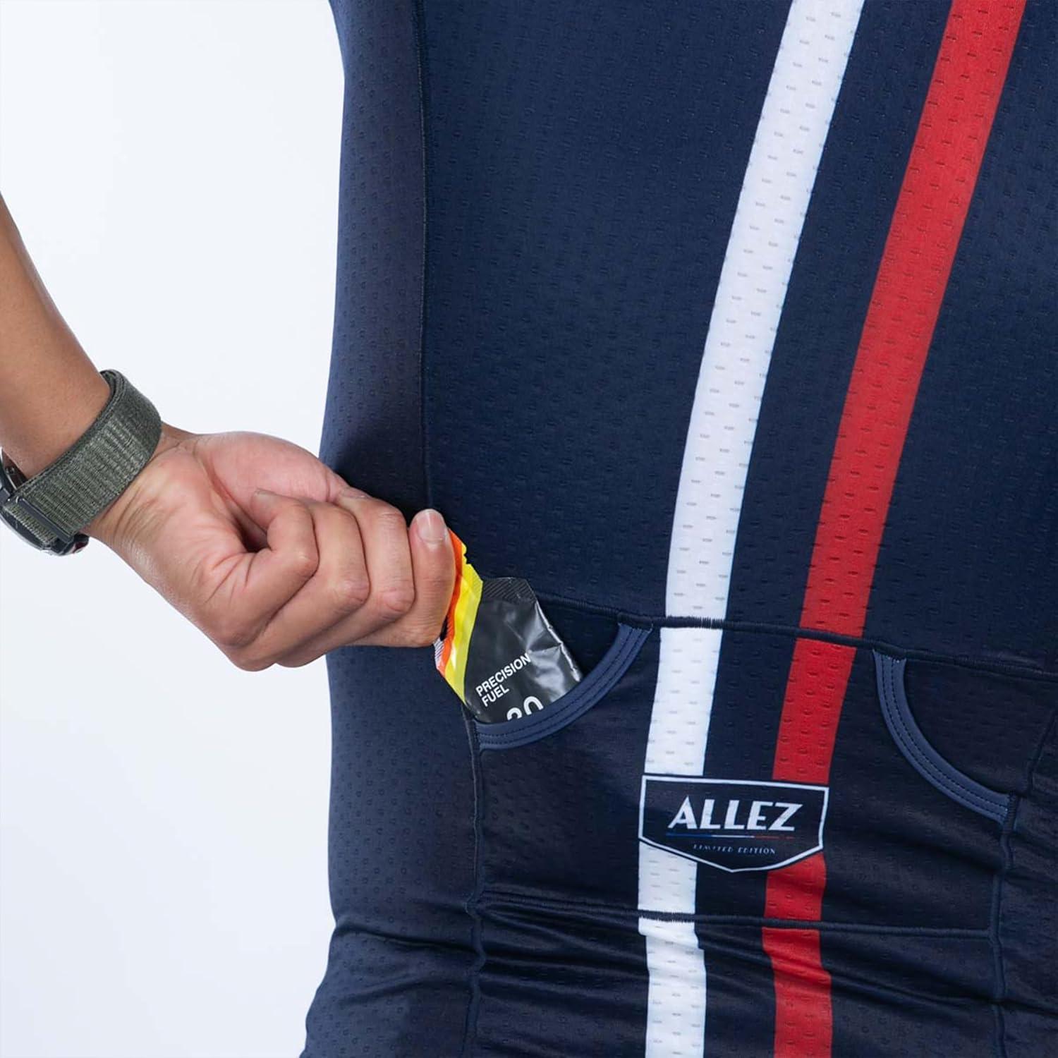 imageZoot Mens LTD Tri Aero Jersey Short Sleeve Triathlon Race Jersey with UPF Sun Protection ampamp PocketsAllez