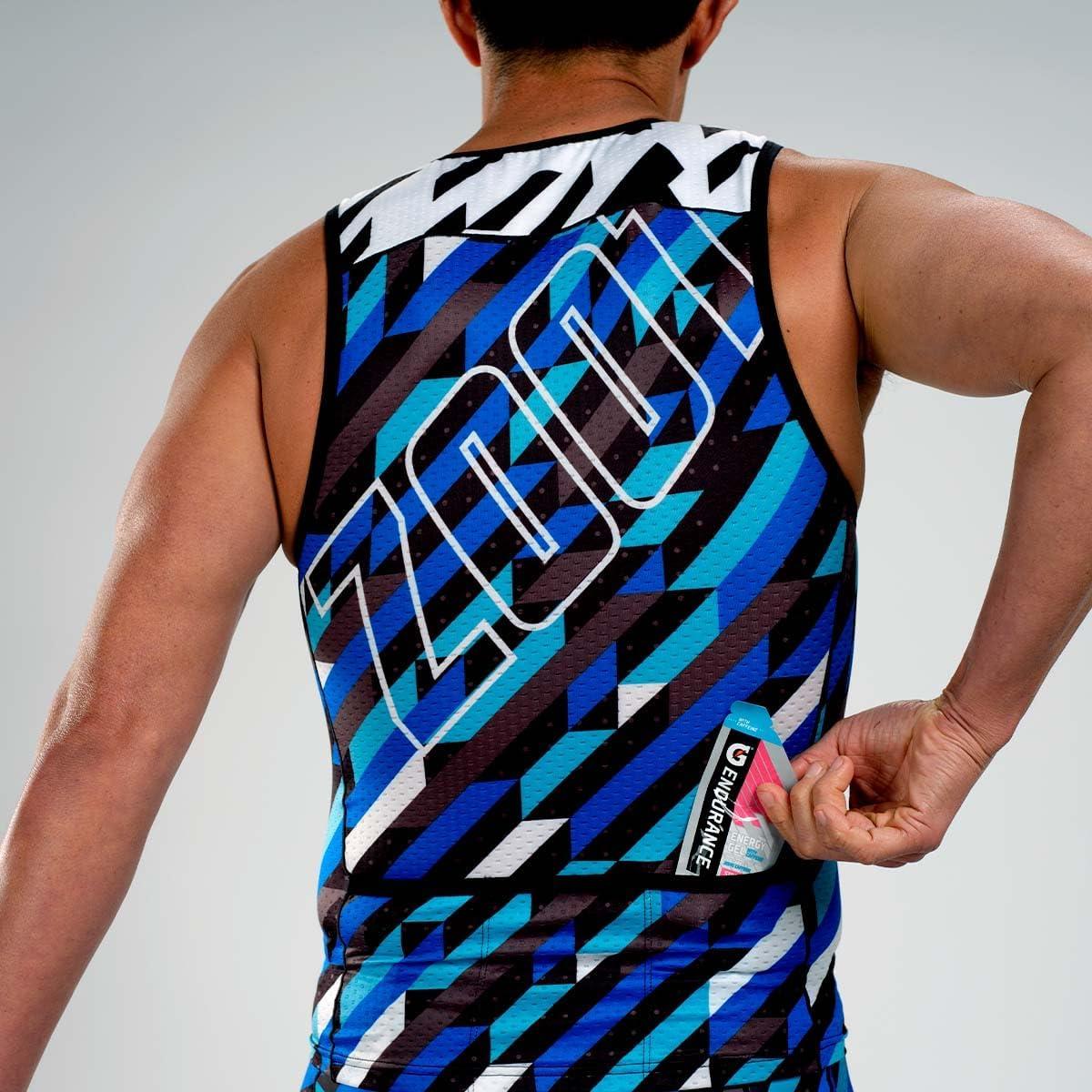 imageZoot Mens LTD Triathlon Tank Top Compression Tri Top for Endurance Race ampamp Training with Pockets ampamp UPF 50 Primo FabricUnbreakable