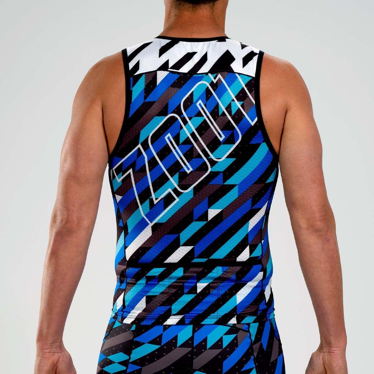 imageZoot Mens LTD Triathlon Tank Top Compression Tri Top for Endurance Race ampamp Training with Pockets ampamp UPF 50 Primo FabricUnbreakable