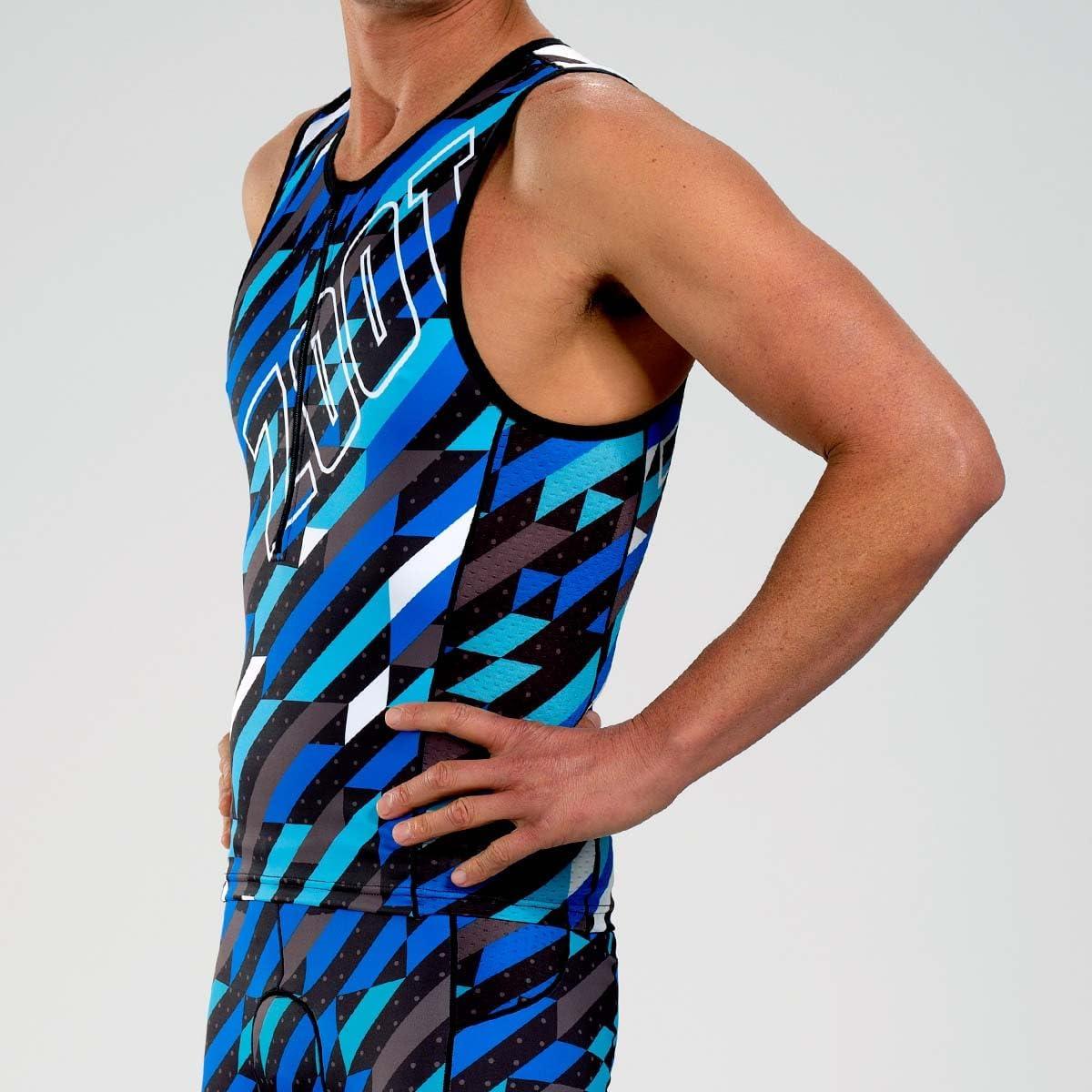 imageZoot Mens LTD Triathlon Tank Top Compression Tri Top for Endurance Race ampamp Training with Pockets ampamp UPF 50 Primo FabricUnbreakable