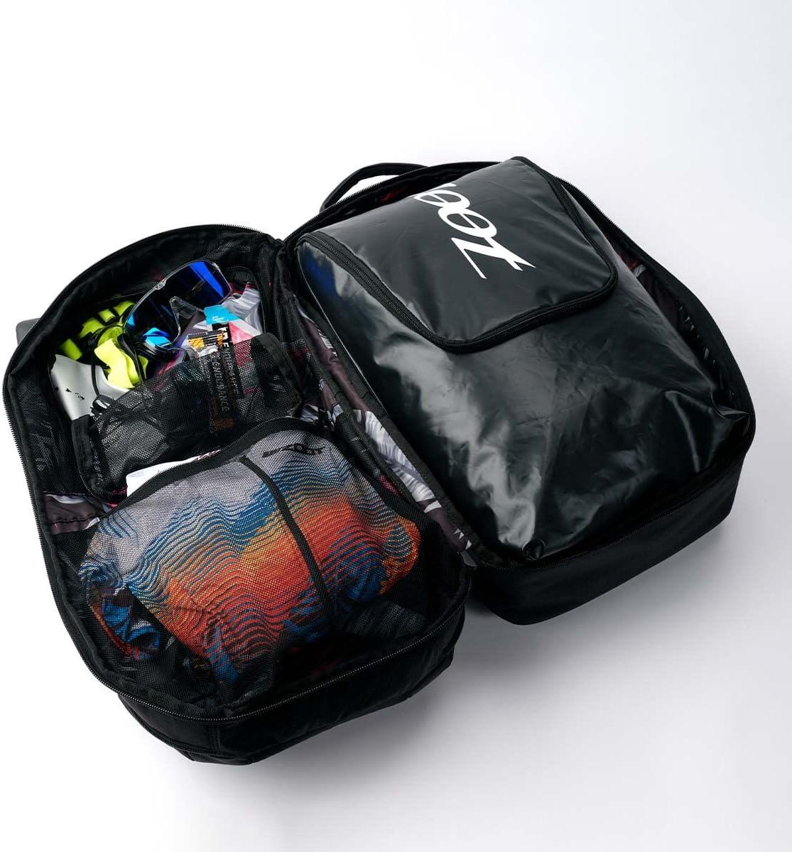 imageZoot Ultra Tri Backpack  Triathlon Transition Bag Wet Storage Compartments Gym Travel Triathlete Bag for Men ampamp Women GreyBlack