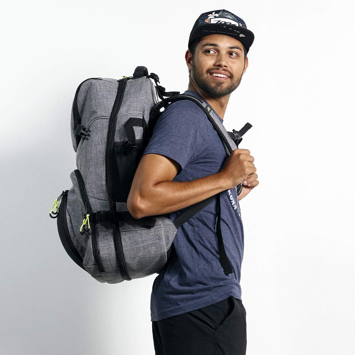 imageZoot Ultra Tri Backpack  Triathlon Transition Bag Wet Storage Compartments Gym Travel Triathlete Bag for Men ampamp Women GreyCanvas Gray