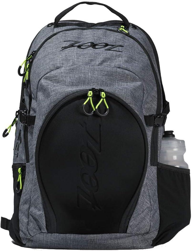 imageZoot Ultra Tri Backpack  Triathlon Transition Bag Wet Storage Compartments Gym Travel Triathlete Bag for Men ampamp Women GreyCanvas Gray