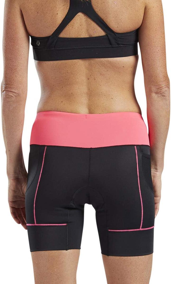imageZoot Womens Core 6Inch Tri Shorts Quick Dry Performance Triathlon Short with Cycling Chamois Pad Pockets ampamp UPF 50 FabricBlush