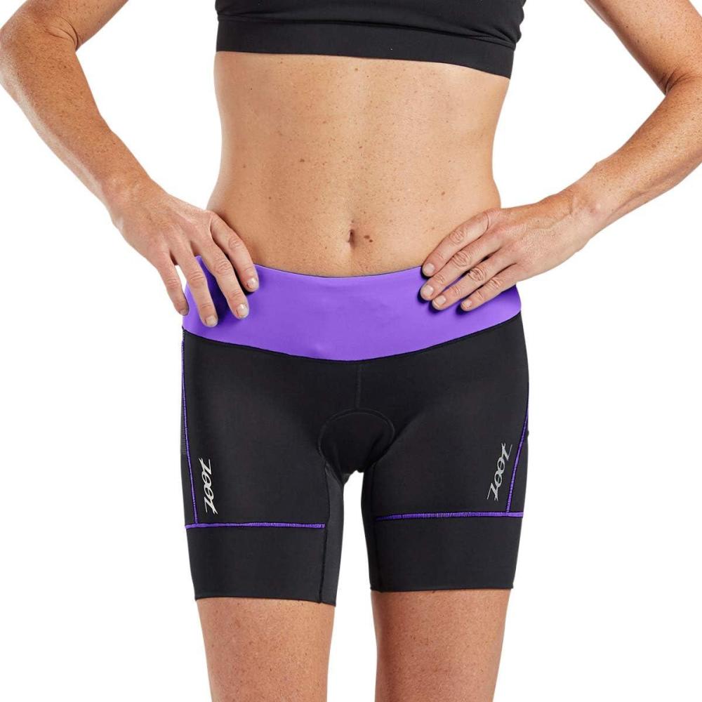 imageZoot Womens Core 6Inch Tri Shorts Quick Dry Performance Triathlon Short with Cycling Chamois Pad Pockets ampamp UPF 50 FabricViolet