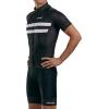 imageZoot Mens Core Cycling Jersey Breathable Short Sleeve Road Bike Tri Jersey Moisture Wicking 3 Rear Pockets UPF 30 FabricBlack
