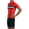 imageZoot Mens Core Cycling Jersey Breathable Short Sleeve Road Bike Tri Jersey Moisture Wicking 3 Rear Pockets UPF 30 FabricCardinal