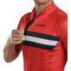 imageZoot Mens Core Cycling Jersey Breathable Short Sleeve Road Bike Tri Jersey Moisture Wicking 3 Rear Pockets UPF 30 FabricCardinal