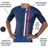 imageZoot Mens LTD Tri Aero Jersey Short Sleeve Triathlon Race Jersey with UPF Sun Protection ampamp PocketsAllez