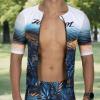 imageZoot Mens LTD Tri Aero Jersey Short Sleeve Triathlon Race Jersey with UPF Sun Protection ampamp PocketsClub Aloha