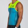 imageZoot Mens LTD Triathlon Tank Top Compression Tri Top for Endurance Race ampamp Training with Pockets ampamp UPF 50 Primo FabricElectric