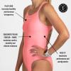 imageZoot Womens Core Swimsuit One Piece Endurance Triathlon Swimming Suit for Racing ampamp Training UPF 50 ProtectionNeon Coral