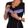 imageZoot Womens Core Tri Aero Racesuit Short Sleeve Triathlon Suit Swim Bike Run Chamois Pad Pockets UPF 50 FabricViolet