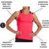 imageZoot Womens Core Tri Racerback Tank Performance Triathlon Race Tank Top UPF 50 Fabric Rear Pockets Builtin Bra SupportBlush