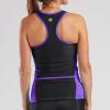imageZoot Womens Core Tri Racerback Tank Performance Triathlon Race Tank Top UPF 50 Fabric Rear Pockets Builtin Bra SupportViolet