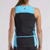 imageZoot Womens Core Tri Tank Performance Triathlon Race Tank Top UPF 50 Fabric Rear Pockets Mesh Panels ampamp Cam Lock ZipperCascade