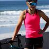 imageZoot Womens Core Tri Tank Performance Triathlon Race Tank Top UPF 50 Fabric Rear Pockets Mesh Panels ampamp Cam Lock ZipperViolet
